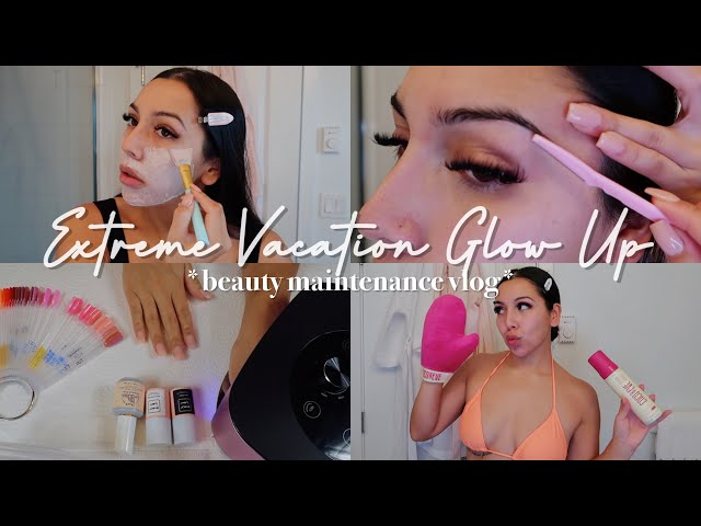 WEEKLY BEAUTY MAINTENANCE *Vacation Prep* | Self Tanning & Pamper Routine, Nails, Lip Filler + MORE