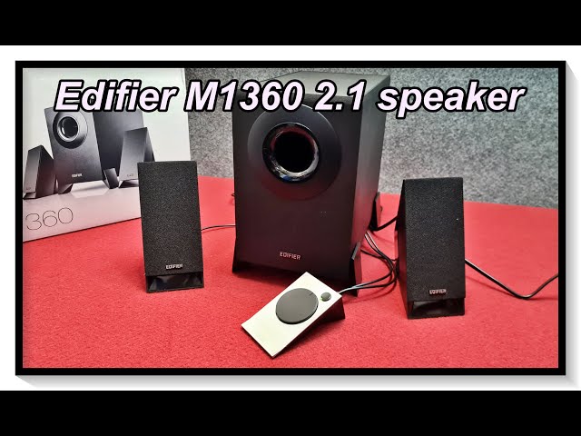 Edifier M1360 - PC 2.1 speaker