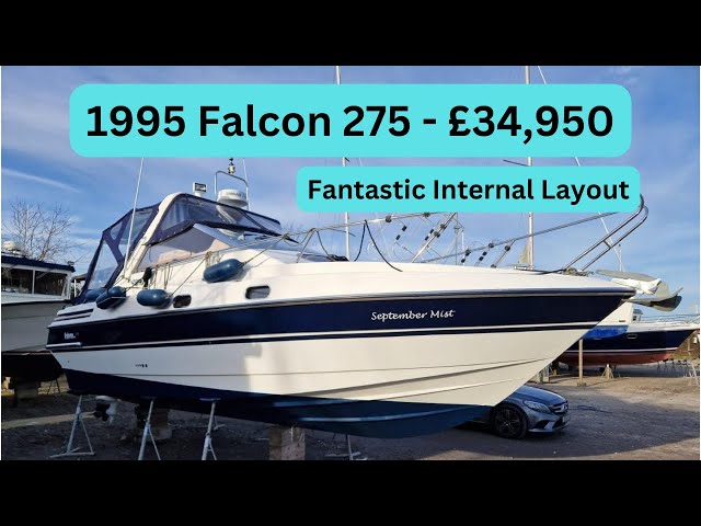 Boat Tour - 1995 Falcon 275 - £34,950 - Fantastic Internal Layout