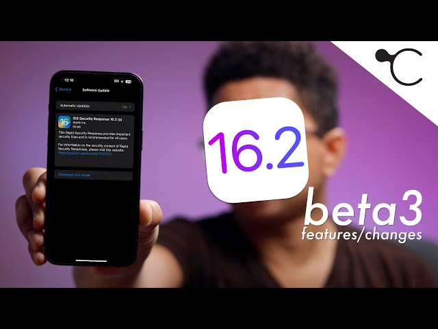 iOS 16.2 beta 3 features! + Emergency SOS via Satellite (16.1)