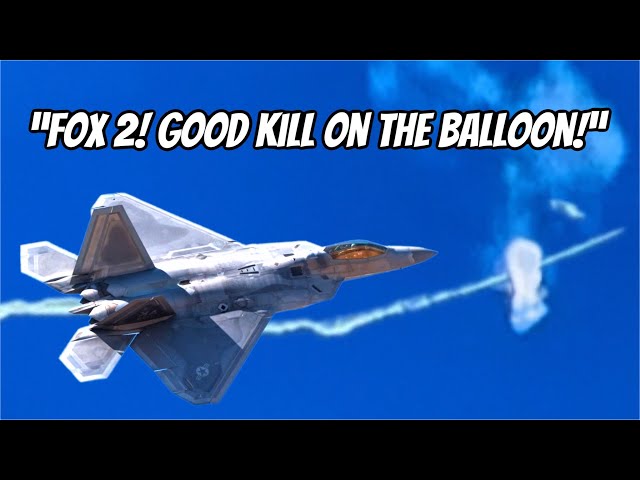 The Inside Story on the F-22's Chinese Spy Balloon Kill