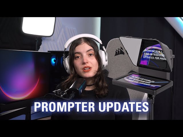 HUGE Prompter Updates - What's new in Camera Hub 1.9?