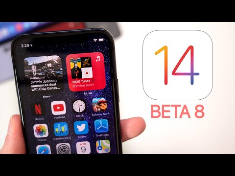 iOS 14 beta 8