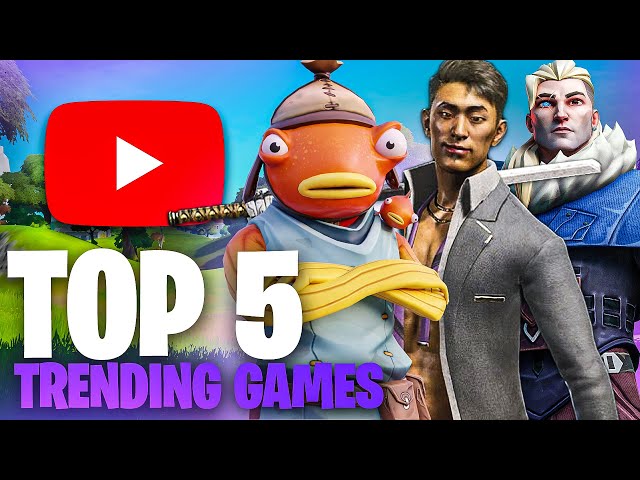 Top 5 Trending Games on YouTube in 2021