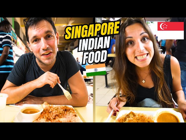 BEST INDIAN STREET FOOD TOUR in SINGAPORE LITTLE INDIA | SINGAPORE TEKKA CENTRE (FIRST TIME!)