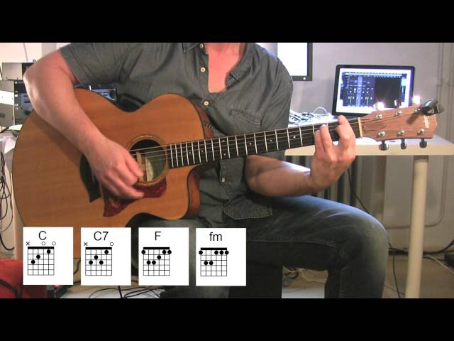 "Play The Game" Acoustic Guitar, original vocal track, chord diagrams