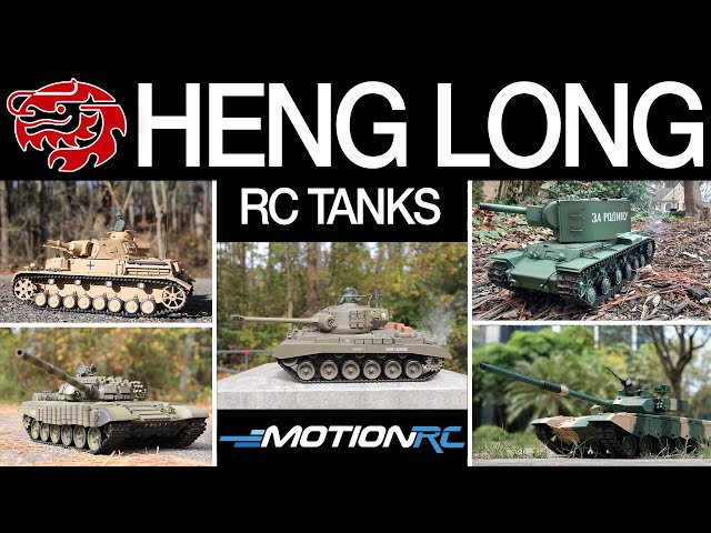 More Selection of Heng Long RC Tanks | Motion RC