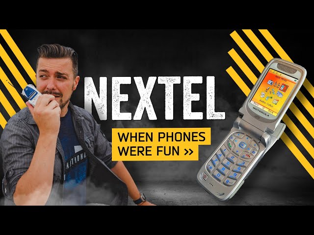 When Phones Were Fun: NEXTEL