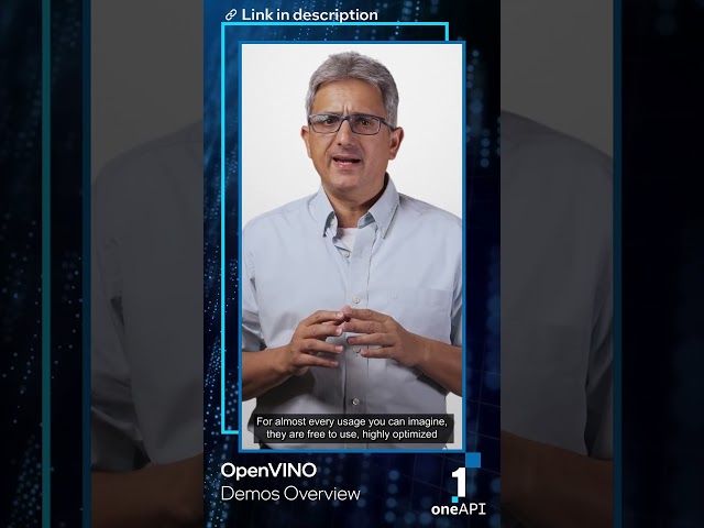 OpenVINO Demos Overview | Intel Software
