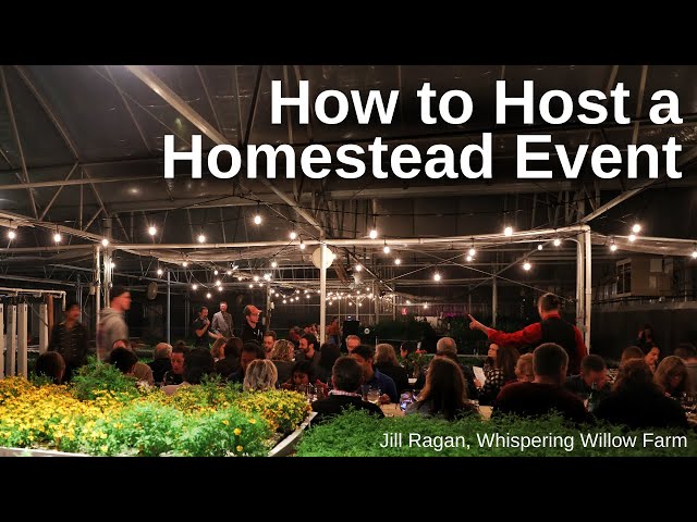 How to Host an On-Farm Event, A Stress Free Planning Guide