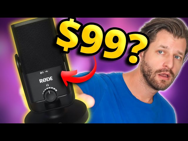 Easy To Use USB Microphone For Streamers -  Rode NT USB Mini Review