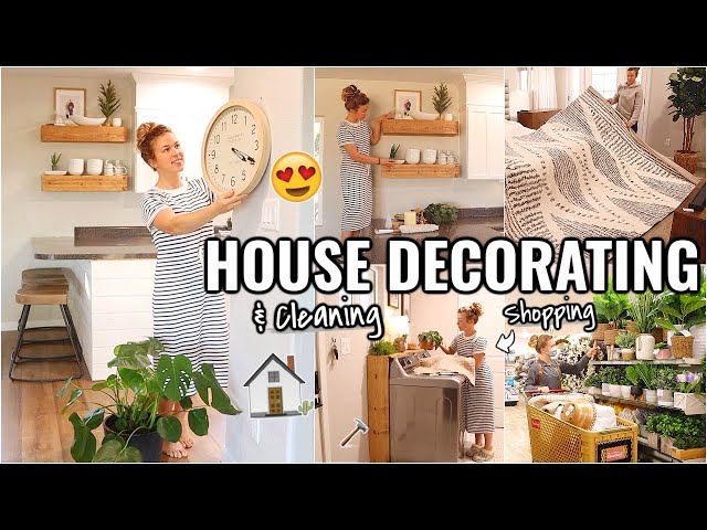 RENOVATION HOUSE DECORATING!!😍 SHOP, DECORATE & CLEAN WITH ME | OUR ARIZONA FIXER UPPER