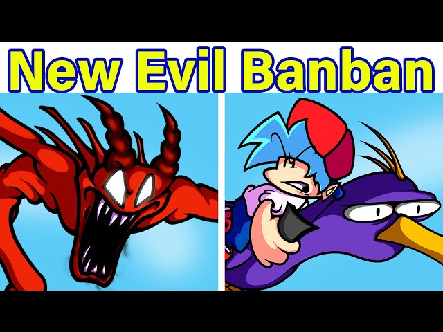 New Evil Banban Leaks/Concepts | Garten of Banban 3 in FNF - Friday Night Funkin'