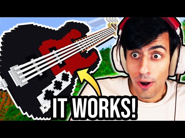 I Made a Bass in Minecraft and Played It