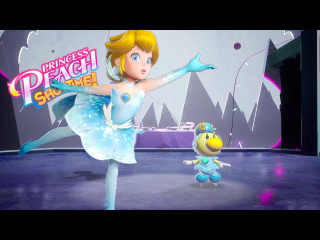 Princess Peach Showtime für Kinder: Eiskunstlauf Funkeli | Elsa Peach (Folge 27)