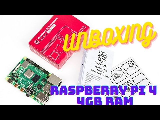 UNBOXING RASPBERRY PI 4 (4 GB RAM)👍