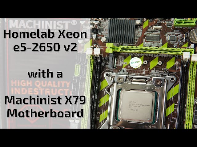 Testing Xeon E5 2650v2 with Chinese X79 LGA2011 Motherboard
