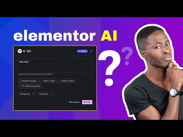 Elementor AI is NOT what I expected. Why its underwhelming...
