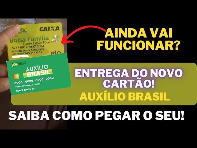 CARTÃO DO AUXÍLIO BRASIL SAIBA QUEM RECEBE E ONDE RECEBER.