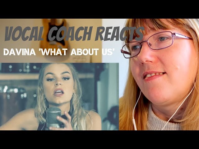 Vocal Coach Reacts to Davina Michelle 'What about us' PINK
