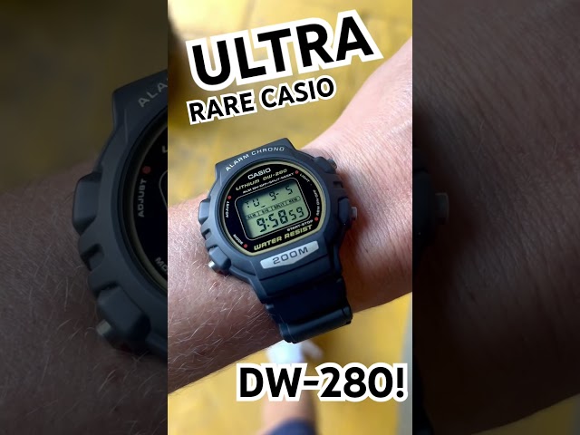 This Casio Is INSANELY Rare DW-280