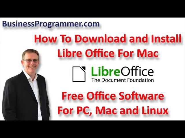 How To download Libre Office Mac and Install