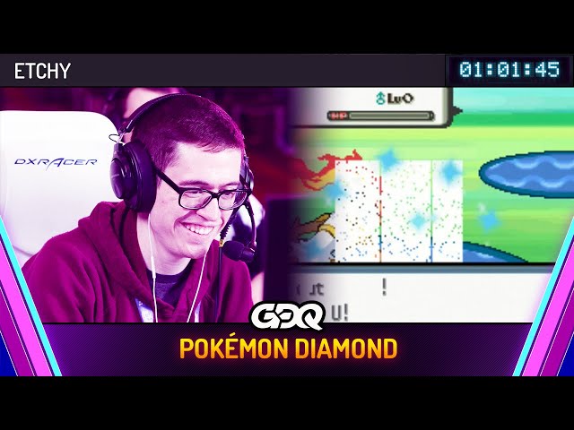 Pokémon Diamond by Etchy in 1:01:45 - Awesome Games Done Quick 2024