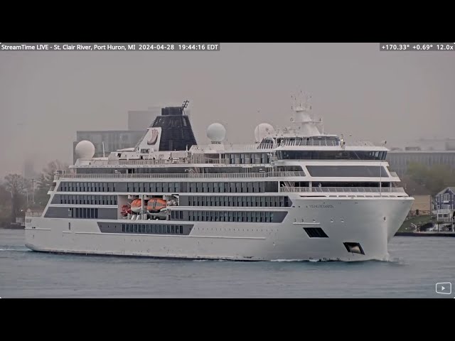 First Great Lakes cruise ship of 2024: Viking Octantis April 28, 2024
