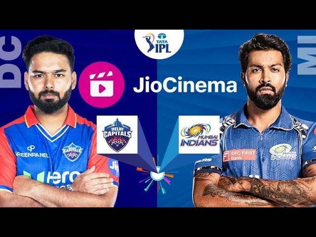 DC vs MI Tata IPL 2024 Match - Watch Now! 🔴 LIVE #cricket #ipl2024