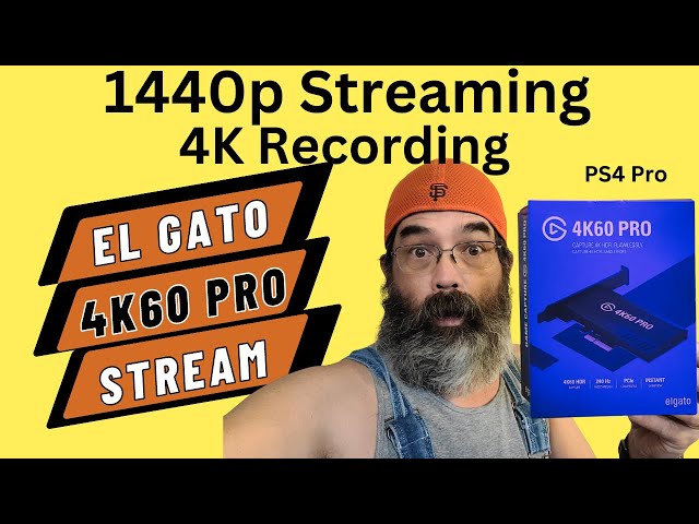 Elgato 4K60 PRO 1440p streaming demo - PS4 Pro - NBA 2k