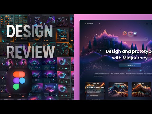 Midjourney Concept to Web Design Review