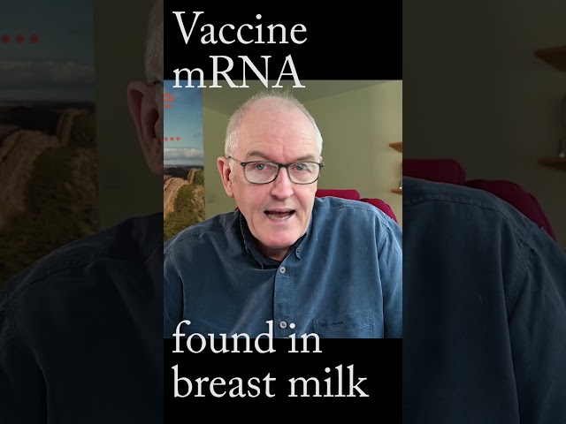 mRNA found in breast milk