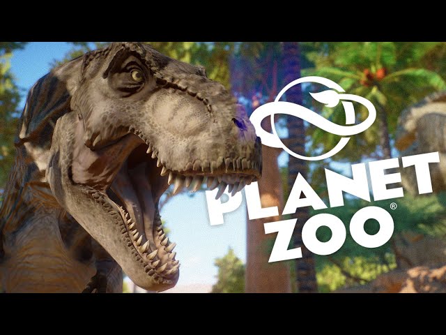 T-REX DI KEBUN BINATANG INII!! | Planet Zoo : Dinosaurus Mod (Bahasa Indonesia)