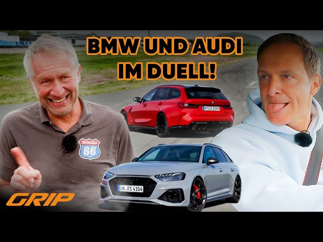 Wolf im Schafspelz? 🐺🐑 BMW M3 Touring vs. Audi RS 4 Avant | GRIP