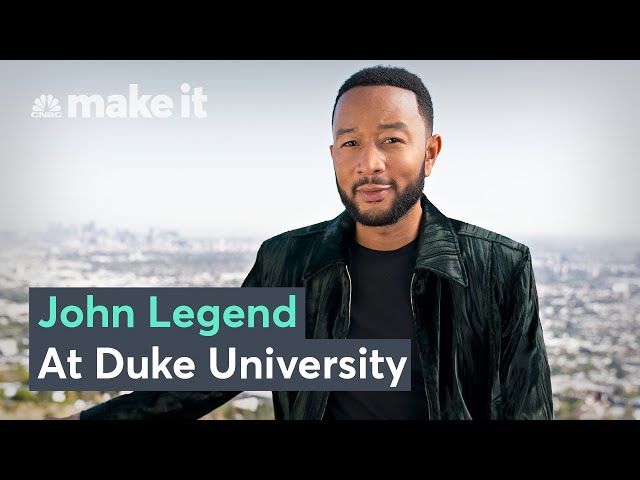 Award-winning musician John Legend delivers Duke University commencement address — 5/2/21