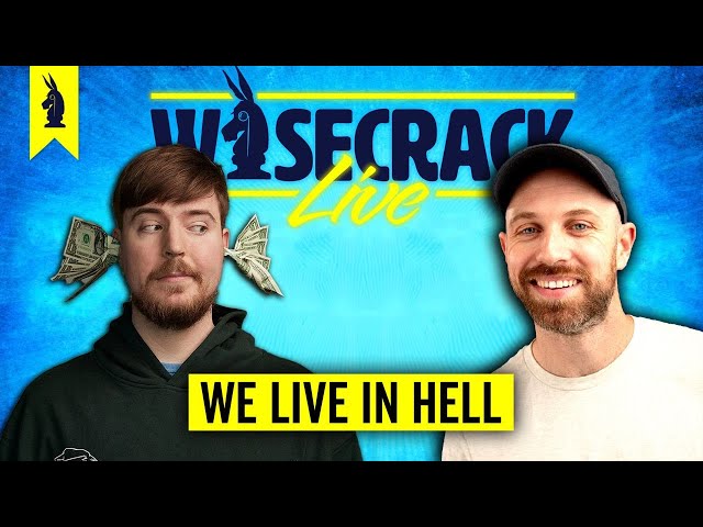 Mr. Beast & Why We Live in Hell- Wisecrack Live 2/2/2023 - #entertainment #charity