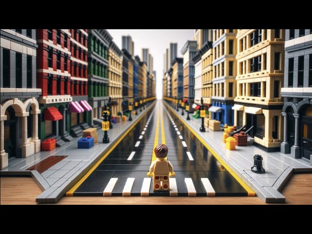 I Built A Huge Lego City!