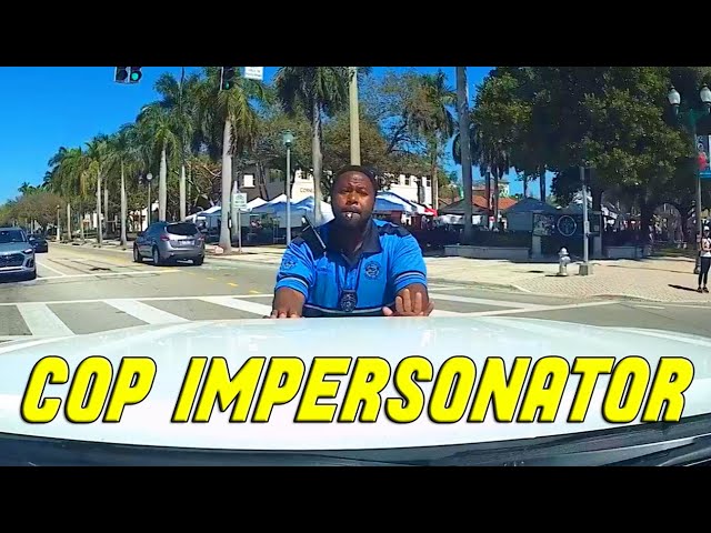 Road Rage USA & Canada | GUY STOPS TRAFFIC THINKING HE'S A COP | Bad Drivers, Instant Karma NEW 2023