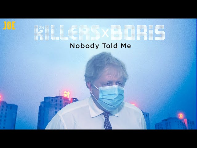 🎶 Nobody Told Me, It Was A Party 🎵 - Boris Johnson x The Killers