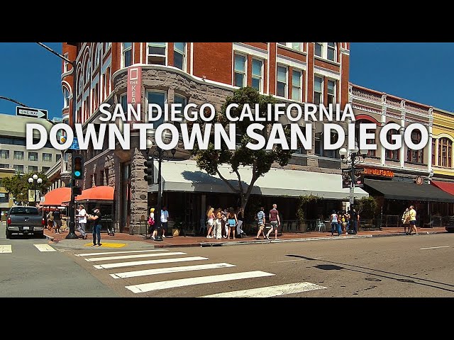SAN DIEGO - Driving Downtown San Diego (Part-2), California, USA -2.7K QHD