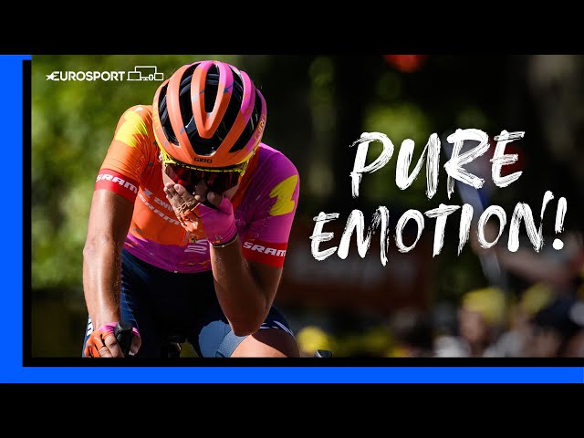 "What A Day...What A Stage!" | Bauernfeind Takes Epic Stage 5 Tour de France Femmes Win! | Eurosport