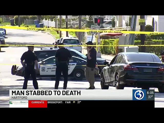 VIDEO: Police investigation underway after deadly Hartford stabbing