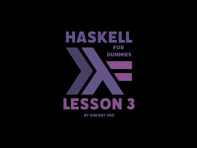 Learning Haskell for Dummies - Lesson 3 - Strings