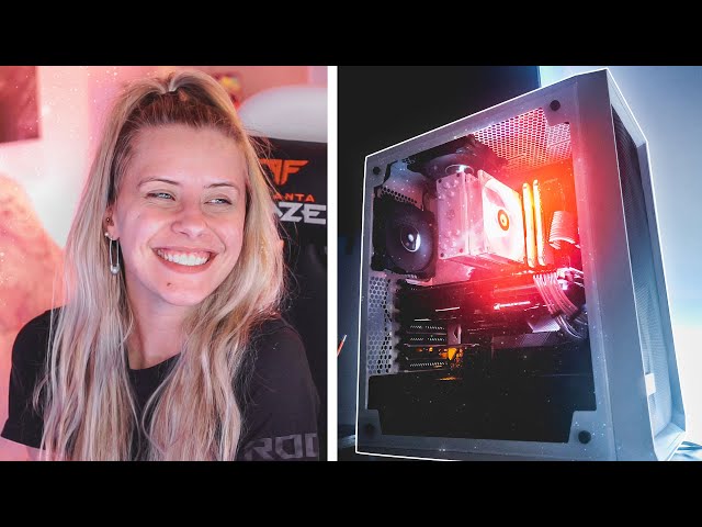 I SURPRISED HIM W A CUSTOM PC! 🧡 + GAMING SETUP MAKEOVER! Powered by ASUS ROG