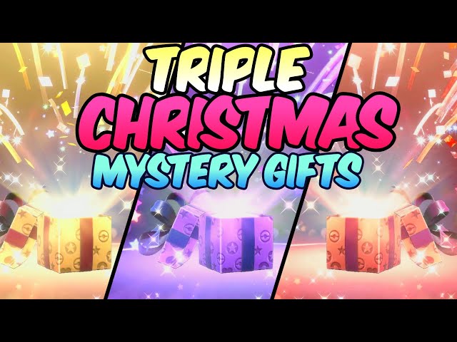 TRIPLE Christmas Mystery Gifts Out NOW in Pokemon Scarlet Violet