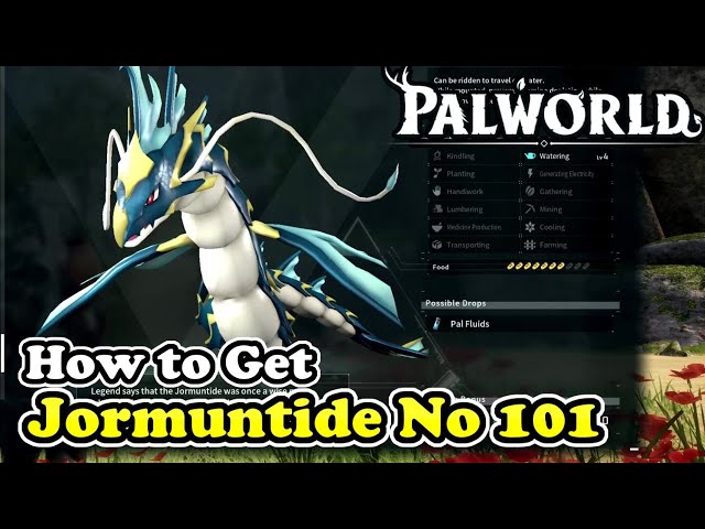 Palworld How to Get Jormuntide (Palworld No 101)