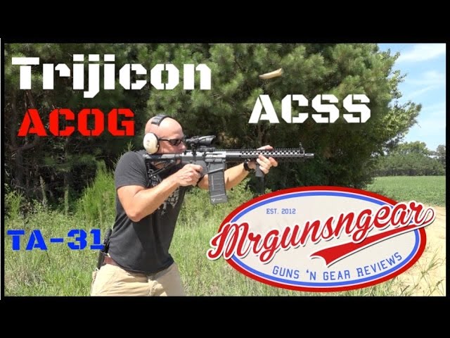Trijicon TA-31 ACOG With Primary Arms ACSS Reticle Review (HD)