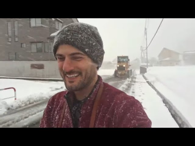 Japan February 2024 live snowy update