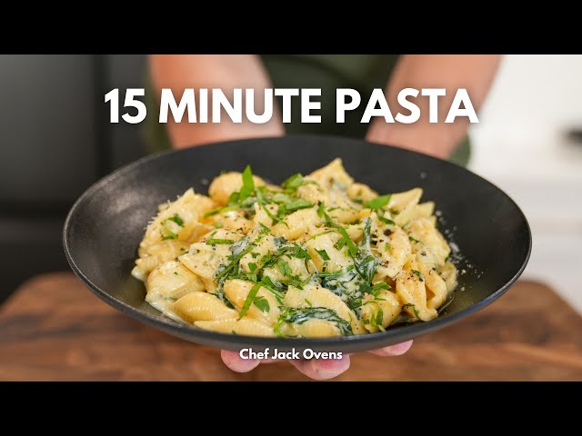 Creamy Garlic Pasta | 15 Minutes Meals