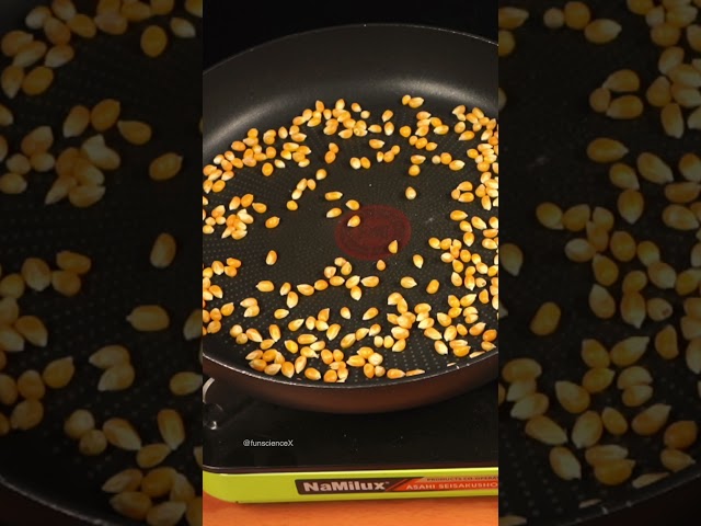 Popping Popcorn in Macro and Slow Motion